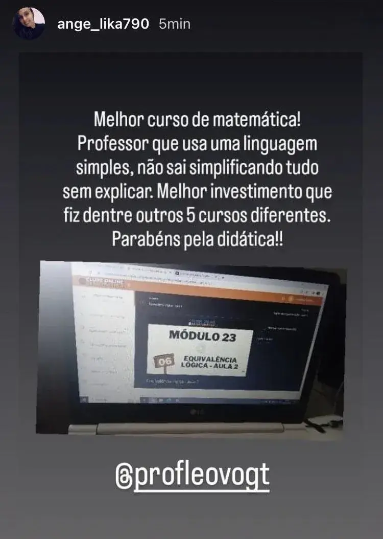 Compilação de stories