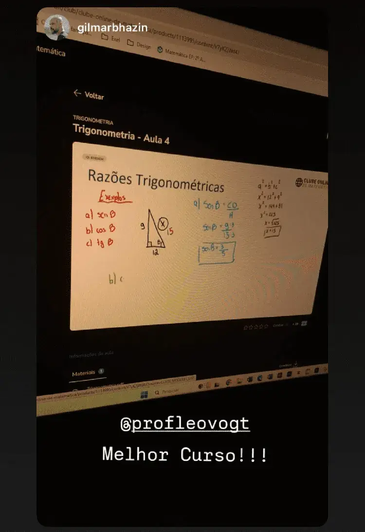 Compilação de stories